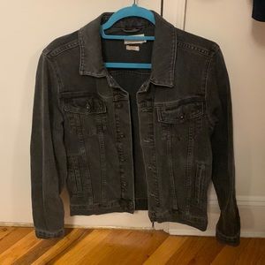 Topman classic grey jean jacket xs